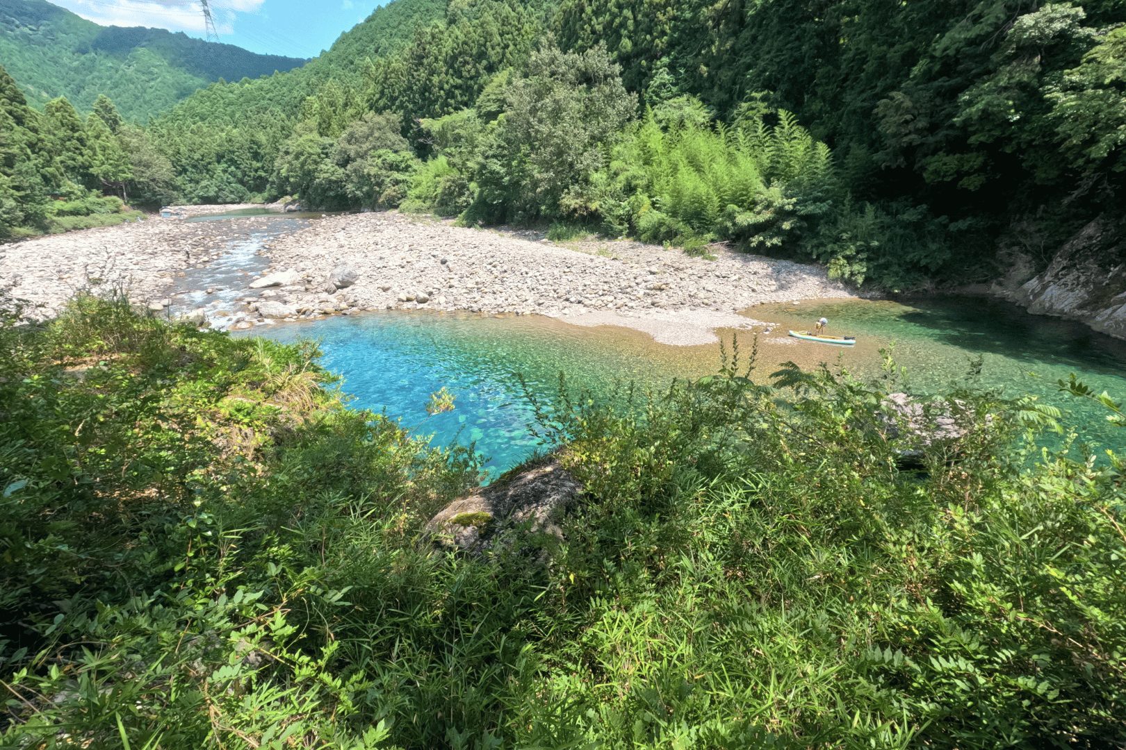 板取川　川瀬見キャンプ場