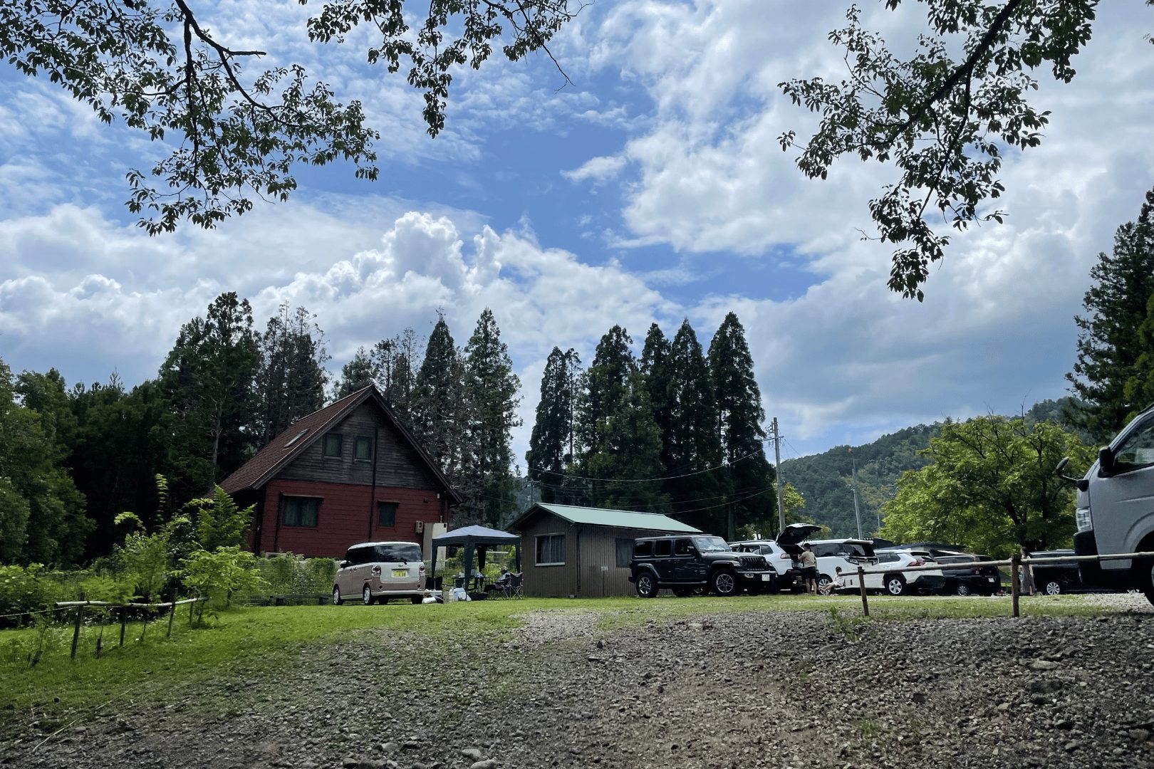 板取川　川瀬見キャンプ場