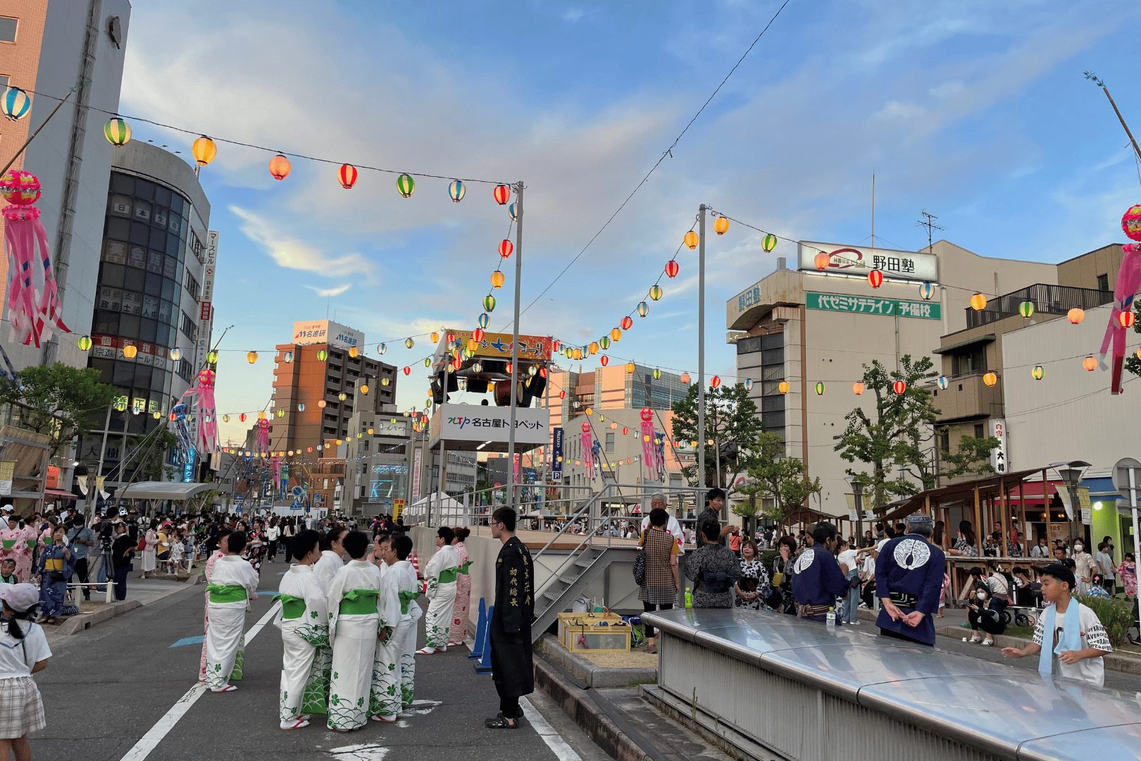 一宮　七夕まつり　盆踊り