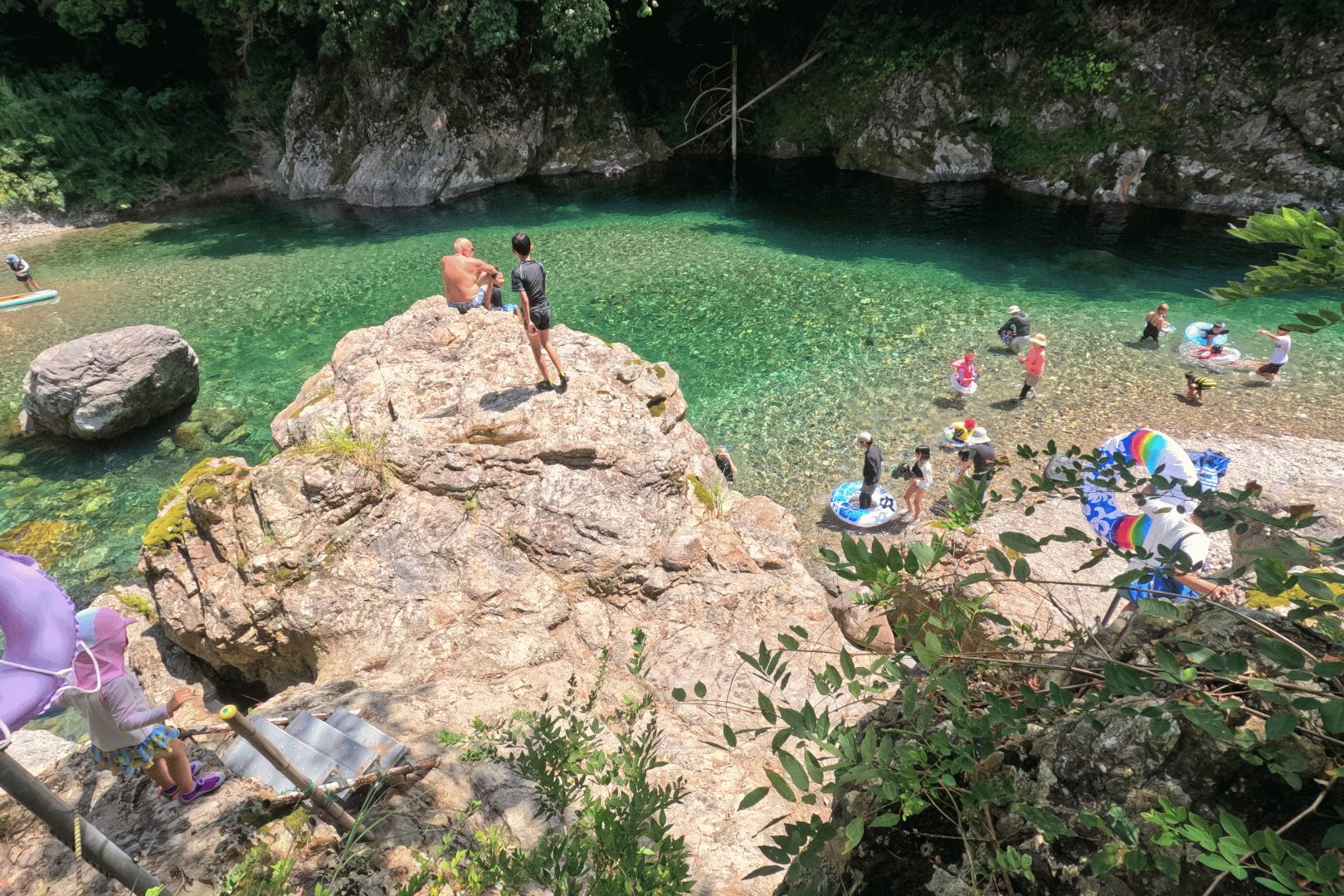 板取川　川瀬見キャンプ場