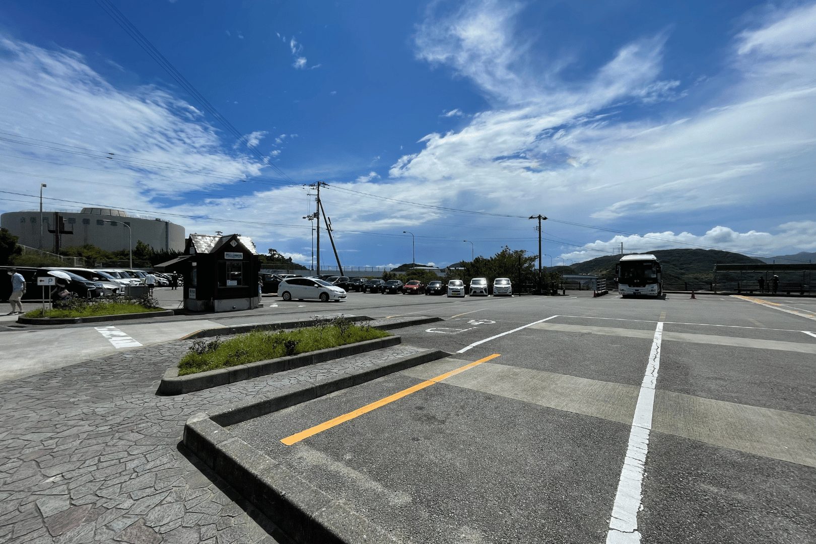 渦の道　駐車場